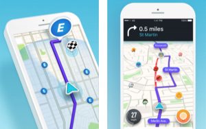 GPS Waze facilitou minha vida com o mapa ao vivo