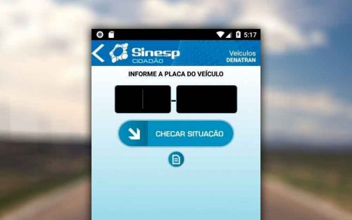 Com o app Sinesp Cidadão é fácil consultar placa de carro e moto