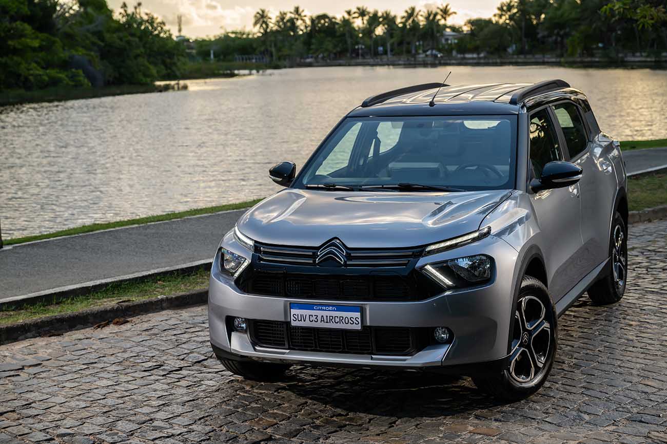 O Novo Citroën Aircross oferece desempenho superior aliado a um consumo otimizado. Experimente o equilíbrio entre potência, eficiência e economia nos modelos Feel, Feel Pack e Shine.